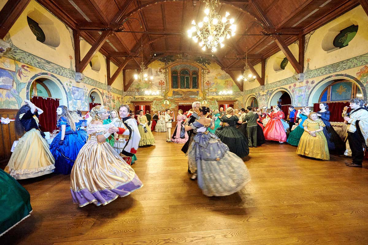 Il Carnevale secondo la Principessa Sissi: succede a Madonna di Campiglio