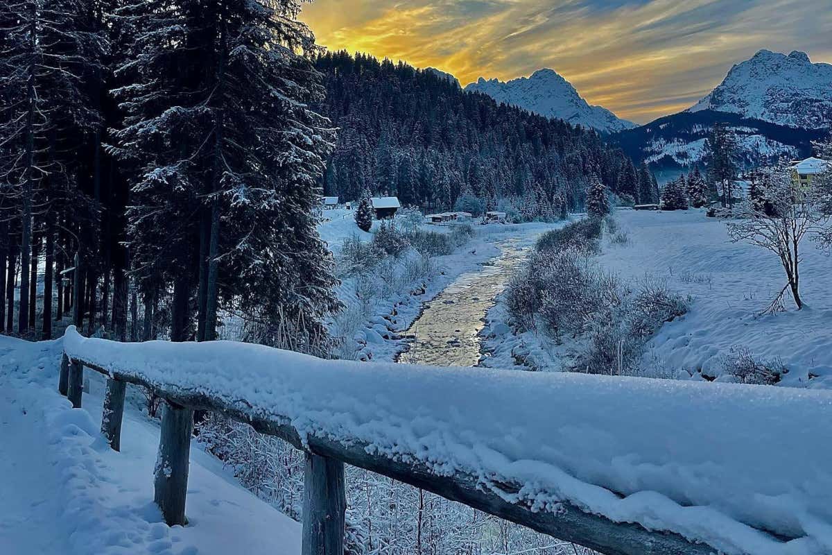 Sapada e silenzi fra le neve