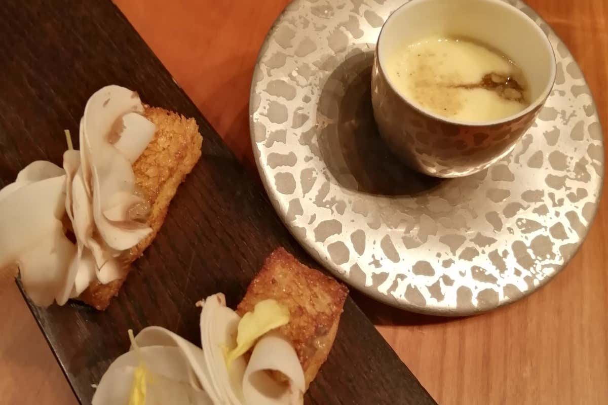 Un piatto per l'Acqua Panna: ecco l'inedito di Anthony Genovese