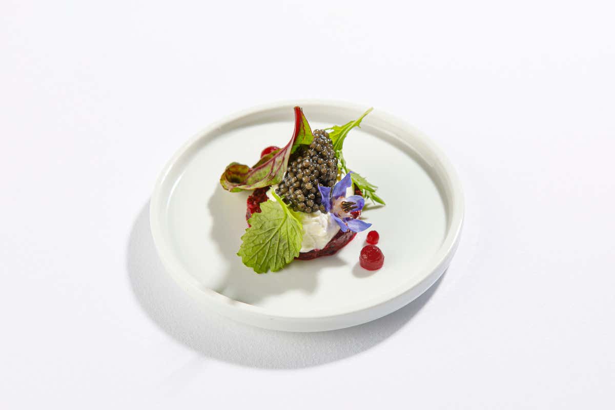 San Valentino guardando Trinità dei Monti e Piazza di Spagna: il menu di Imàgo