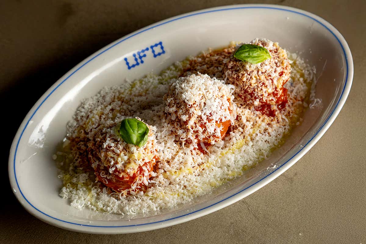 Polpette di pane al pomodoro