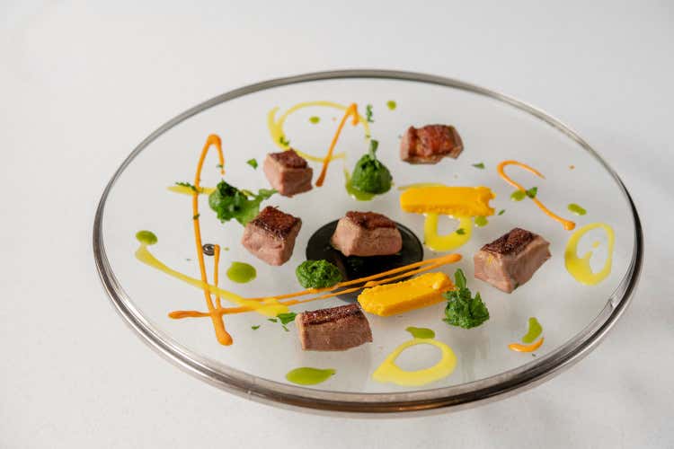 Anatra allo specchio Ristorante La Torre, l’alta cucina al Castello di Spilimbergo