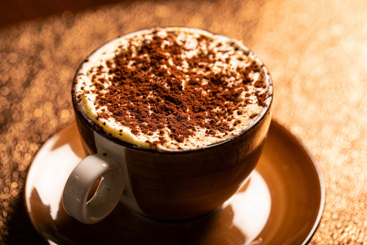 Tiramisù del Grottino Il Grottino a Gualdo Cattaneo, tra spiritualità, bellezza e peccati di gola