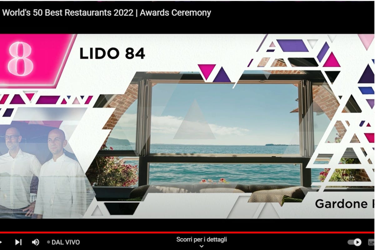  50 World's Best Restaurant: Lido 84 e Le Calandre nella top ten