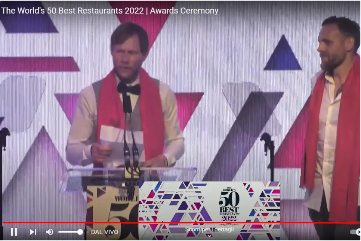 Rasmus Kofoes e Soren Ledet di Geranium 50 World's Best Restaurant: Lido 84 e Le Calandre nella top ten