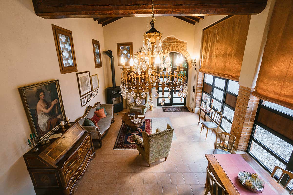 Accogliente ospitalità. Foto: Stefano Casati Da Tenuta Roveglia per scoprire la storia del Lugana