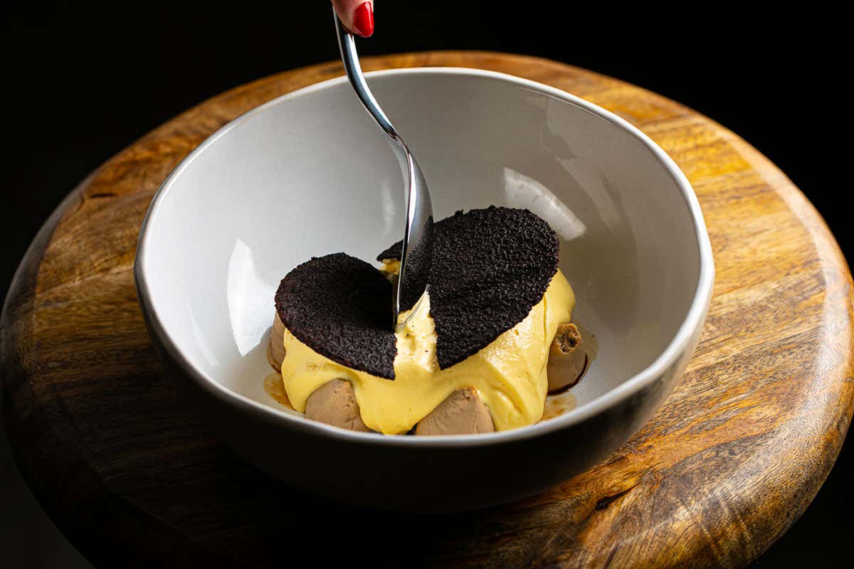 Tiramisù maison . Foto: Alberto Blasetti A Roma un locale “senza nome” ma ricco di contenuti