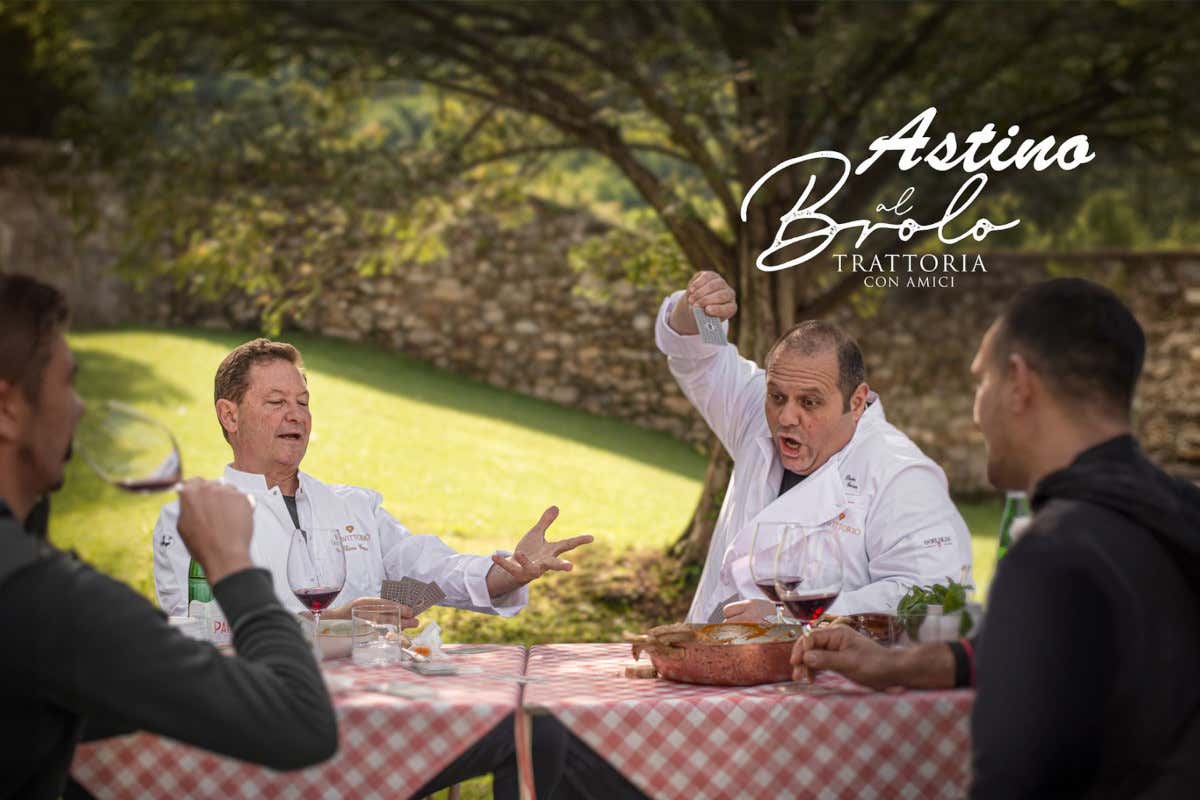In trattoria con i Cerea: ad Astino per l'estate c'è Cavour 1880 al Brolo In trattoria con i Cerea: ad Astino per l'estate c'è Cavour 1880 al Brolo
