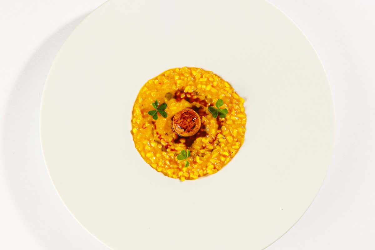 San Valentino guardando Trinità dei Monti e Piazza di Spagna: il menu di Imàgo