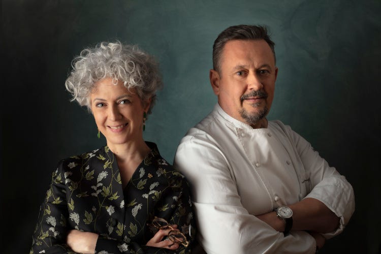 Michela ed Emanuele Scarello Agli Amici di Udine la cucina d’autore di frontiera
