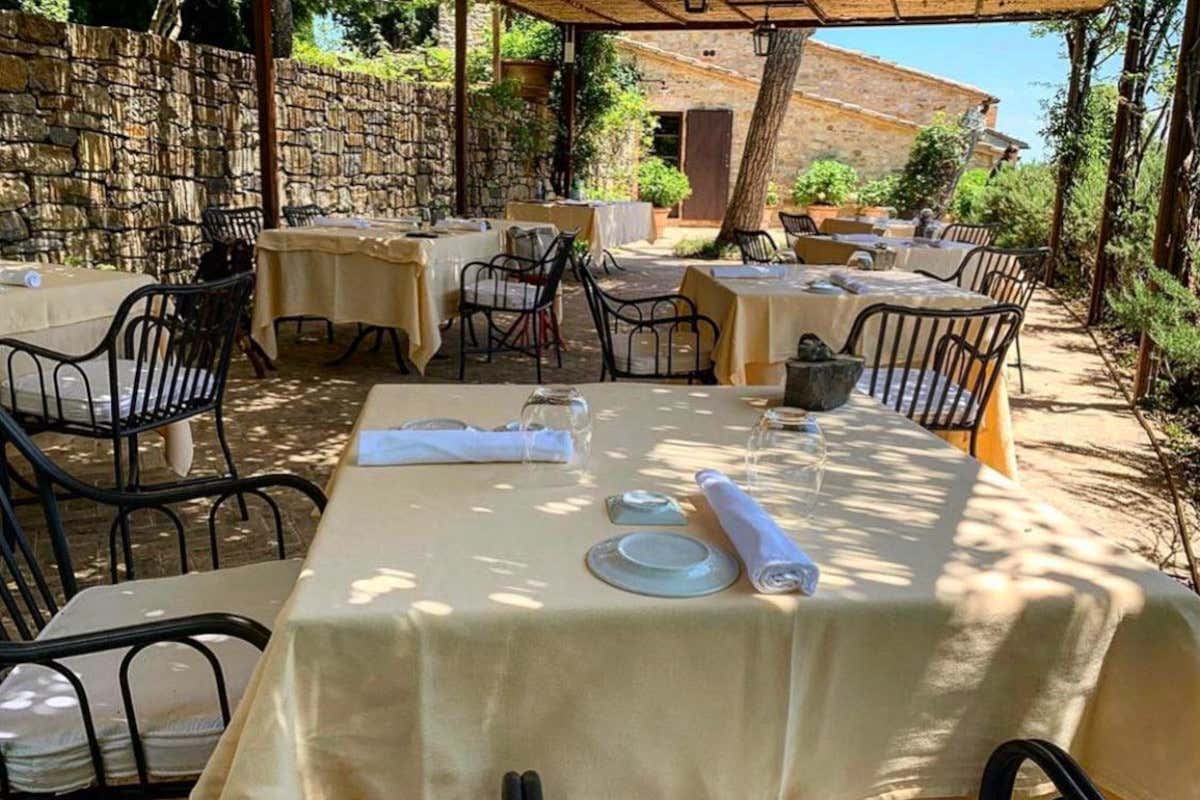 Metti una cena al Castello di Fighine di San Casciano dei Bagni