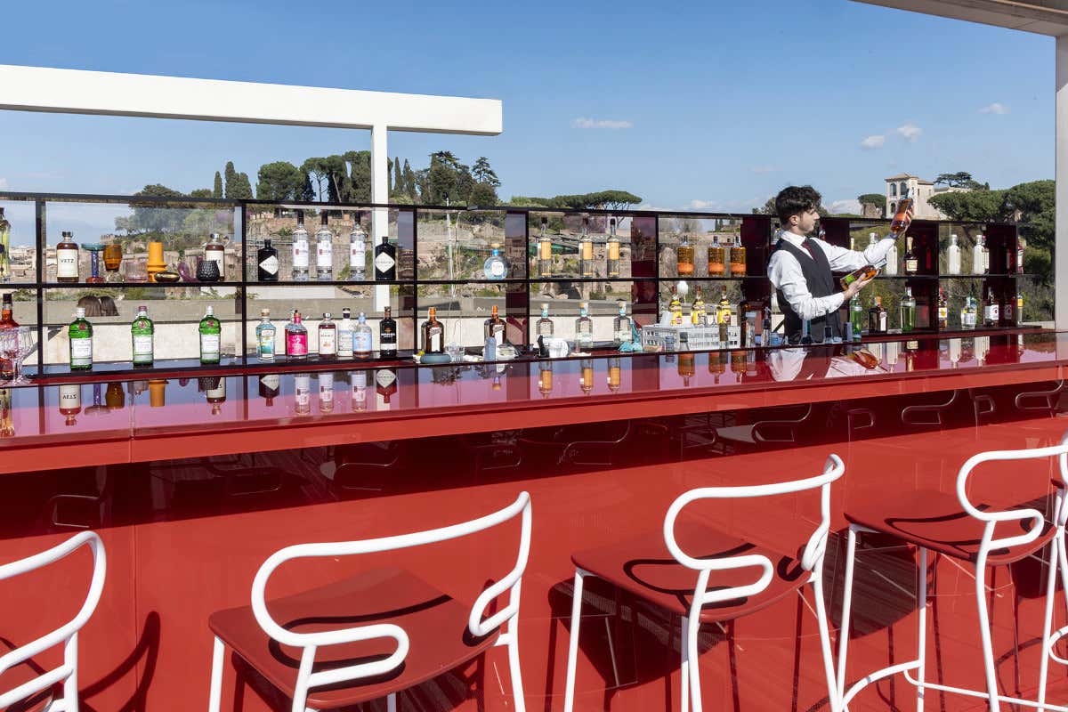 Rhinoceros le Restau & Roof bar, la nuova terrazza gourmet su Roma