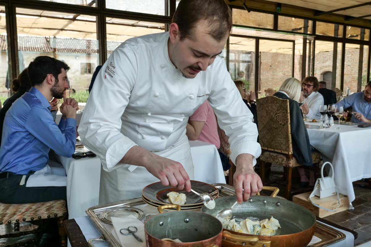 Una famiglia, il Culatello e un tocco di Verdi all'Antica Corte Pallavicina
