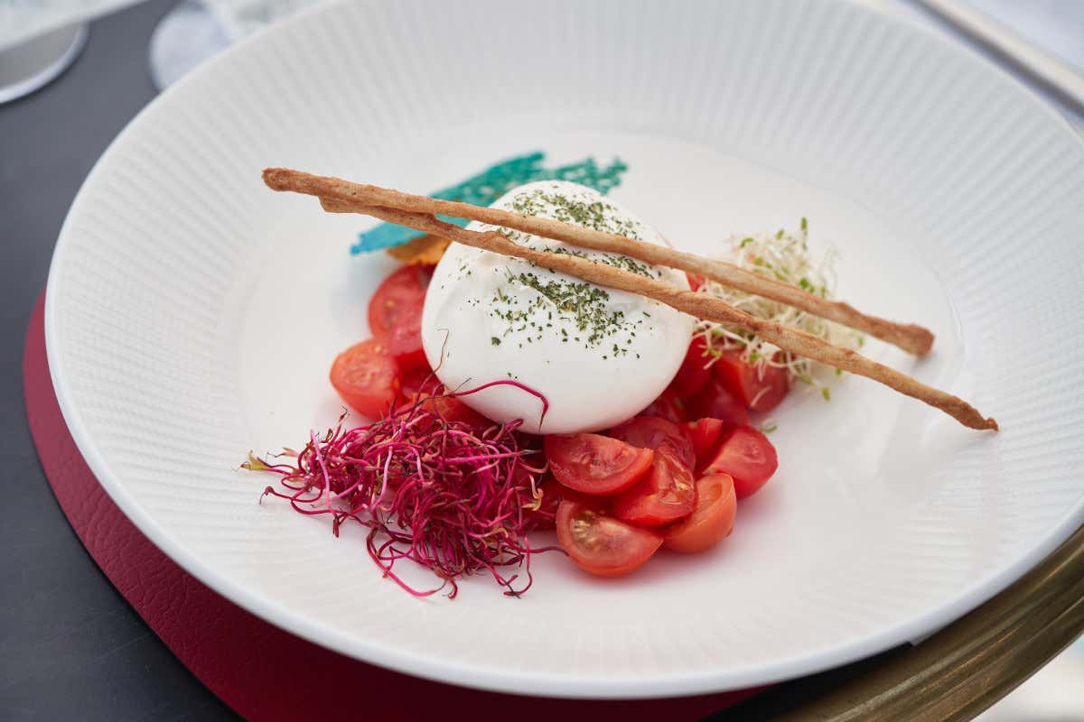 Cenando guardando Trastevere sulla terrazza di Unahotels