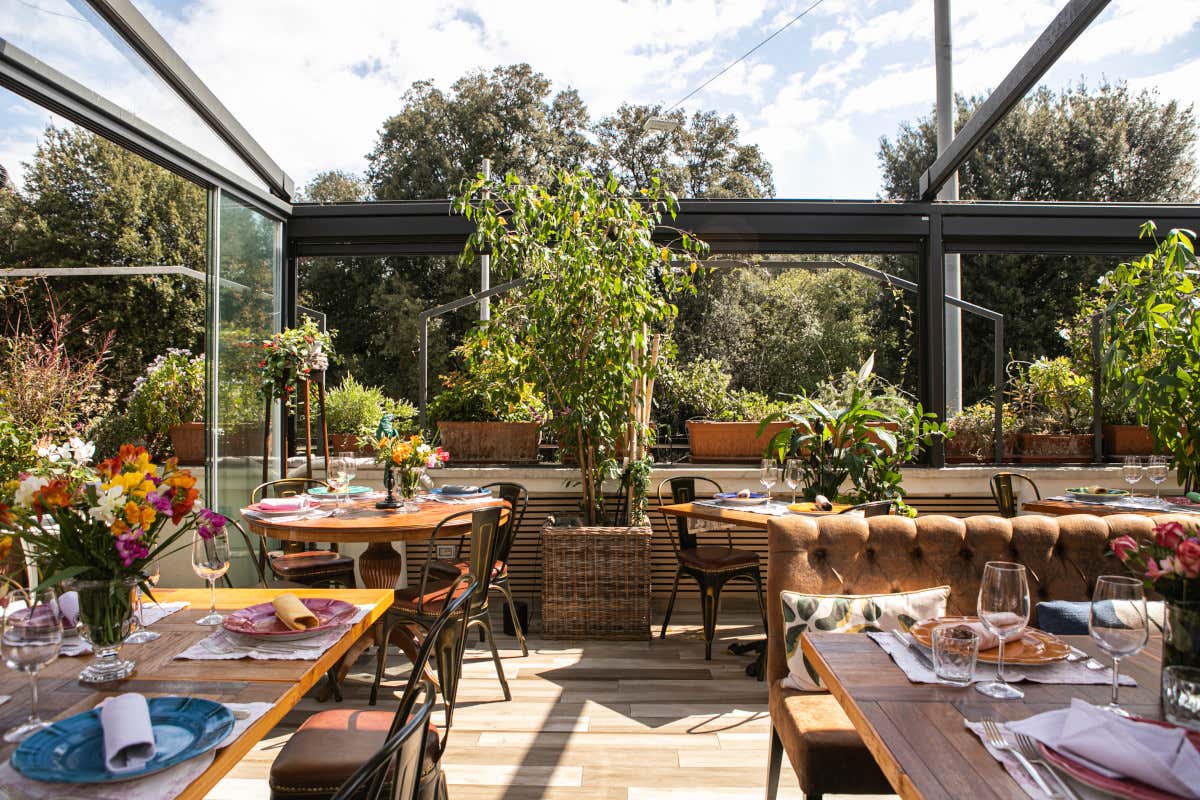 Una vista diversa su Roma? Alla Terrazza 121 sulla via Salaria