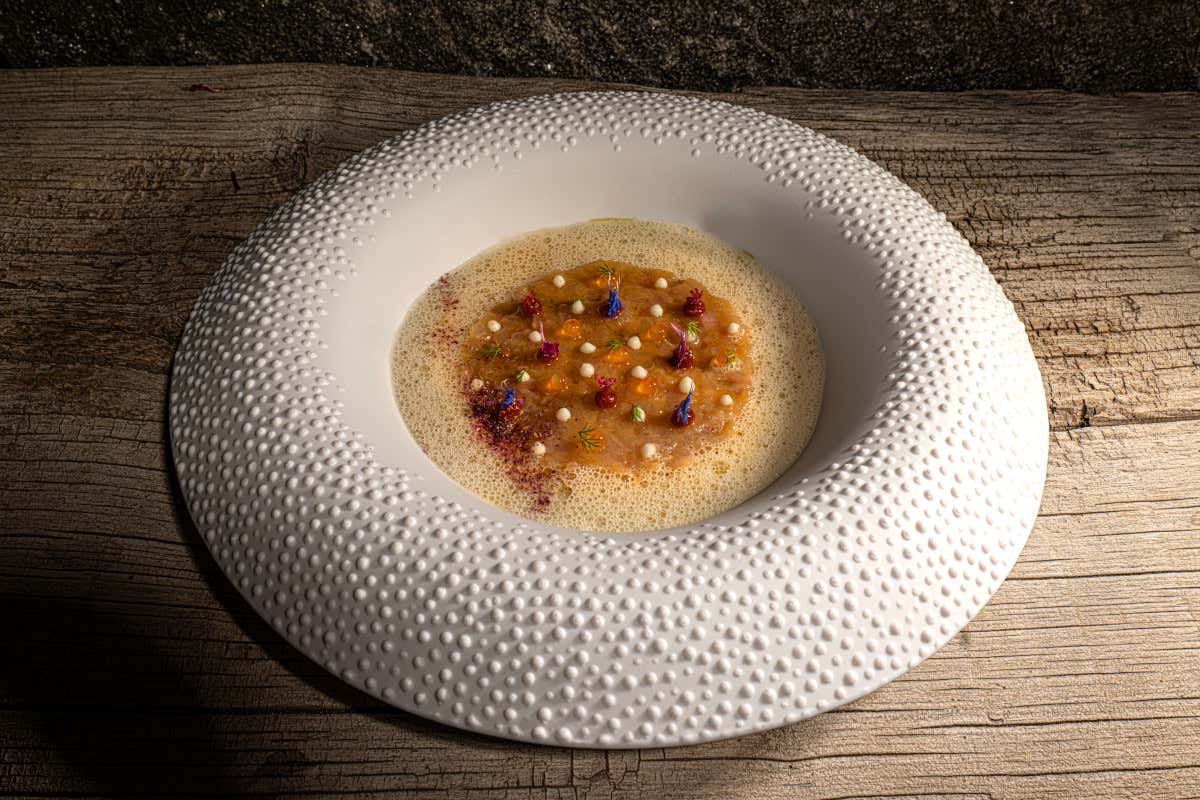 Nell'anima della chef: il nuovo menu di Cantina Nicola, ristorante con vigna