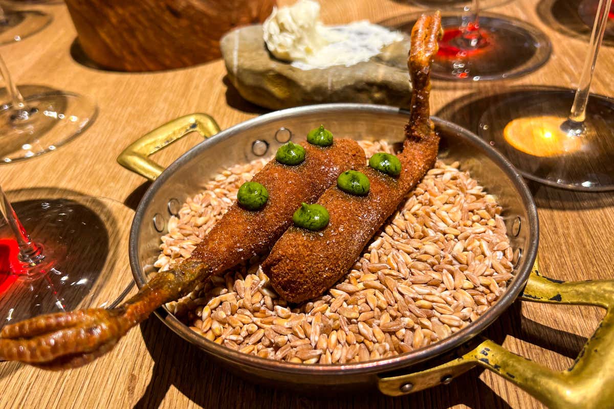 Da Linfa la cucina di Vincenzo Martella che ha sorpreso la Toscana