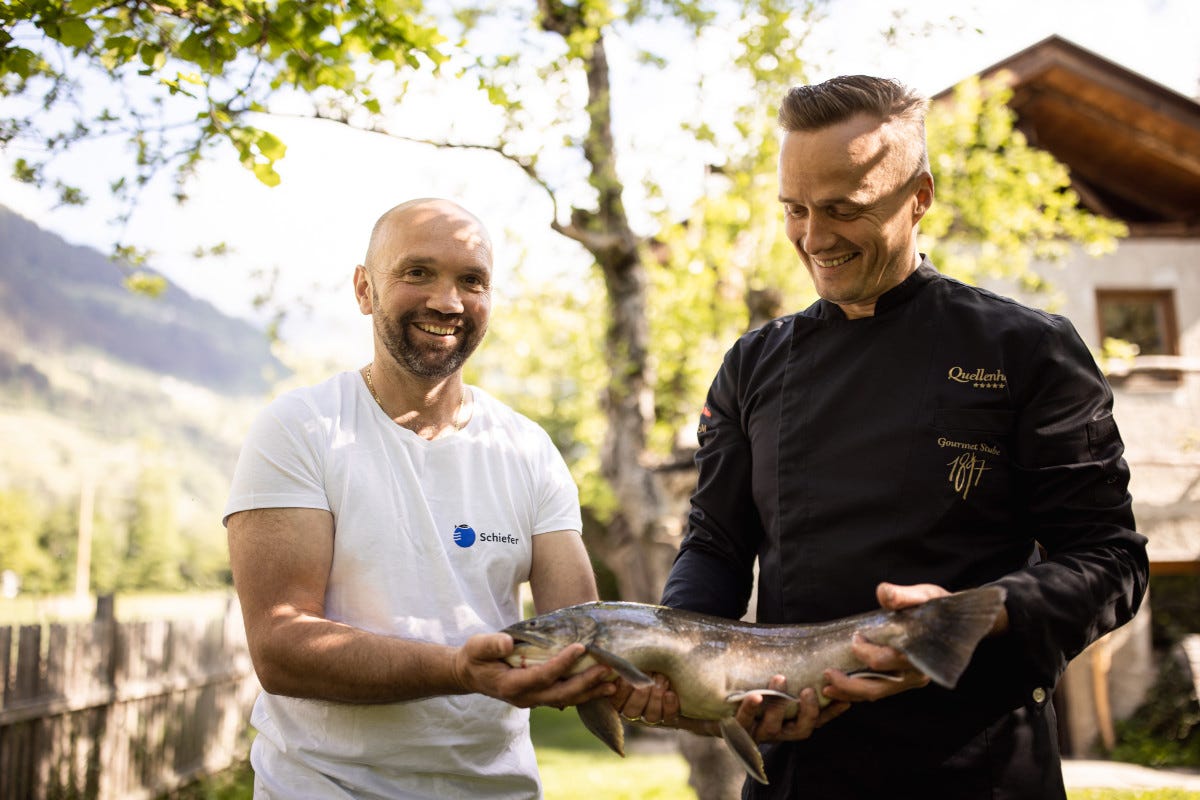 Stefan Schiefer e Michael Mayr Gourmetstube 1897 tutto il gusto dell'Alto Adige al Quellenhof Luxury Resort