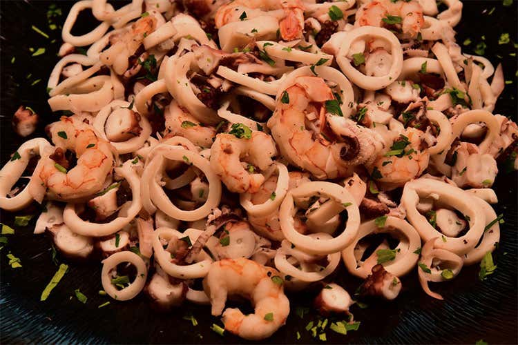 Insalata di mare - Disìu, ristorazione da banco da cucinare a casa propria