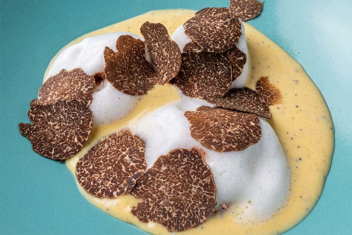 Isole di tartufo e cacao - Osteria Il Pescatore