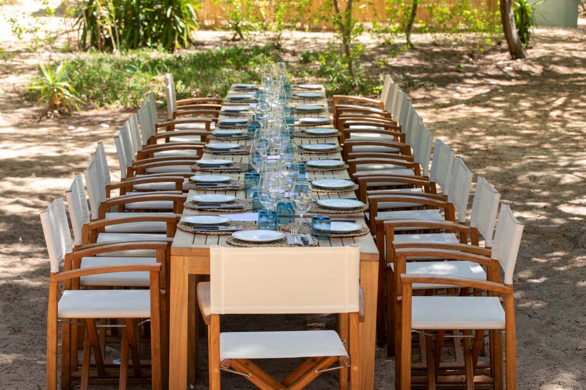 Cucina siciliana vista mare al Beach Club Insula di Menfi