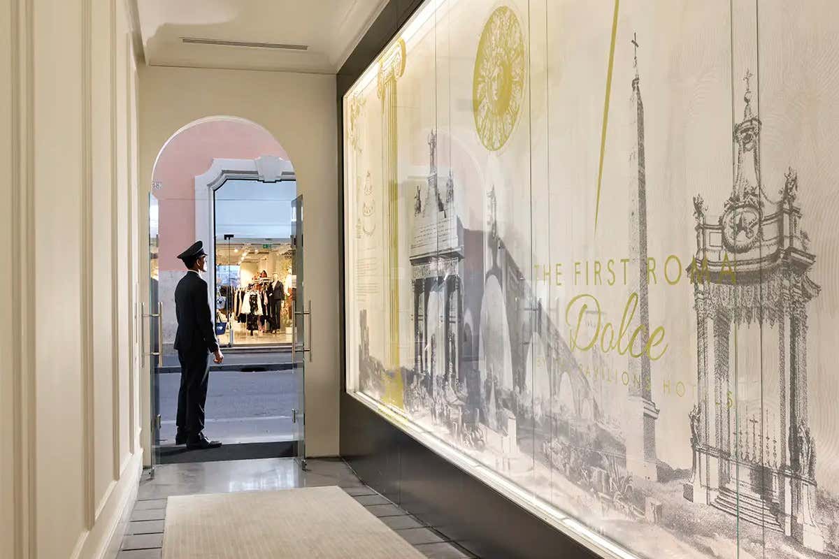 Atmosfere neoclassiche e design contemporaneo: il The First Roma Dolce