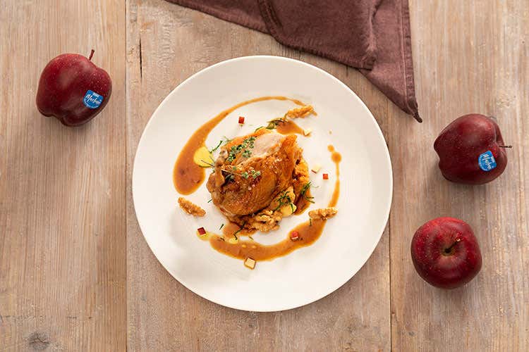 (A pranzo con Marlene Un intero pasto a base di mele)