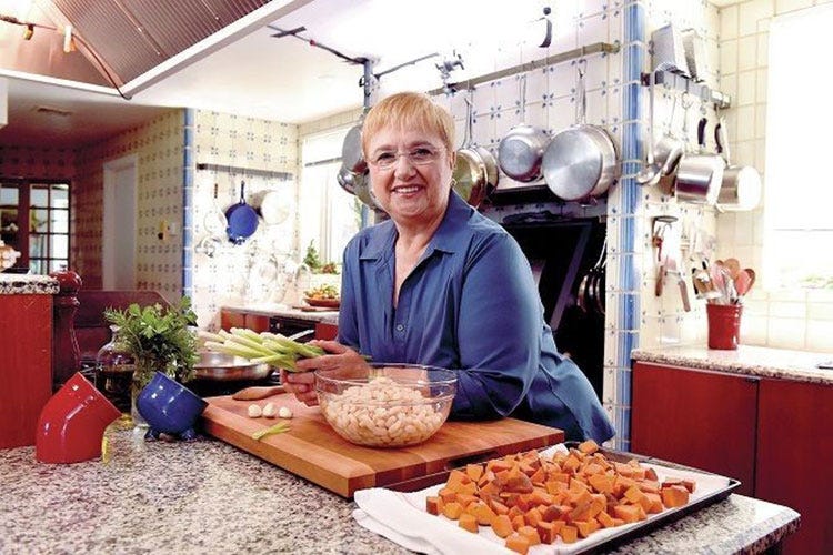 A tavola con... Lidia Bastianich «Ho cucinato per Papa Francesco»