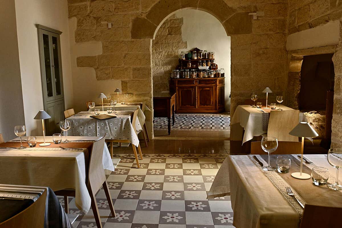 La sala interna di AMA