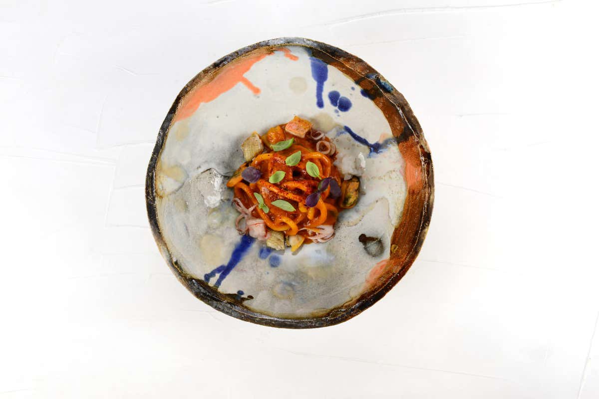 Simone Perata reinventa la cucina ligure al ristorante “A Spurcacciun-a”