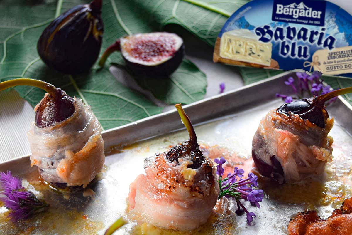 Uccelletti scappati di fichi e Bavaria Blu: la ricetta di Riccardo De Pra
