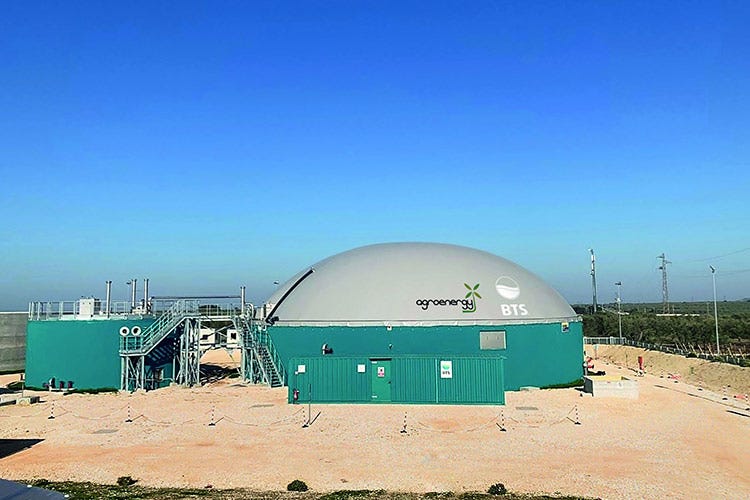 Il sistema è stato progettato e realizzato da Bts Biogas Ad Andria nasce l'impianto Agroenergy Ad alimentarlo la sansa di olive