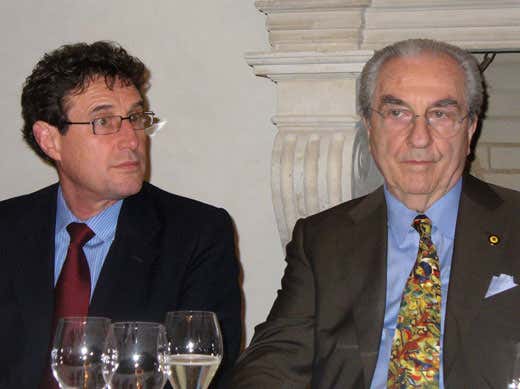 Franco Adami e Gualtiero Marchesi Franco Adami e Gualtiero Marchesi
