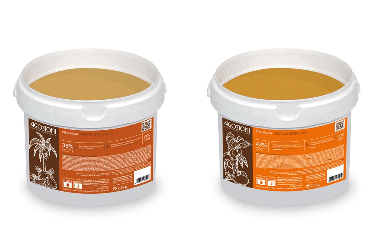 Agostoni pralinata croccante al cocco ed esotica Icam: un ricco paniere di novit&agrave; per l&rsquo;Horeca