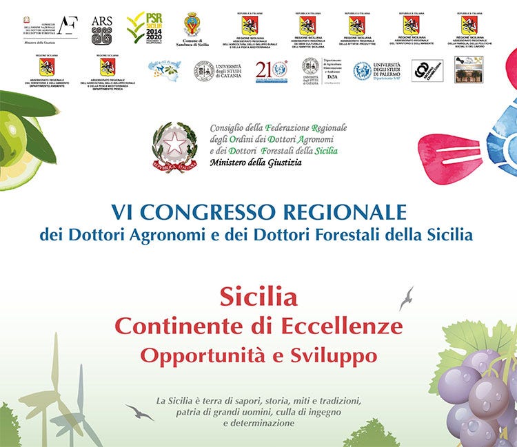 Al via i tre giorni del 6° congresso di agronomi e forestali della Sicilia