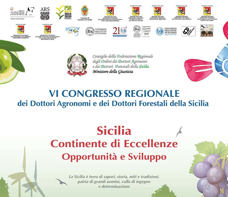 Al via i tre giorni del 6° congresso di agronomi e forestali della Sicilia Al via i tre giorni del 6° congresso di agronomi e forestali della Sicilia