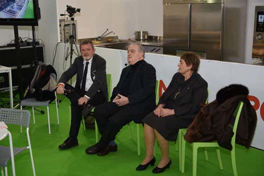 da sinistra: Alberto Lupini, Aimo e Nadia Moroni (foto: Stefano Del Pianta) da sinistra: Alberto Lupini, Aimo e Nadia Moroni (foto: Stefano Del Pianta)