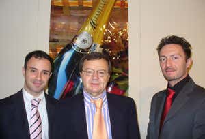 Da sinistra: Alberto Schiavi, Ezio Comai e Alessandro Schiavi