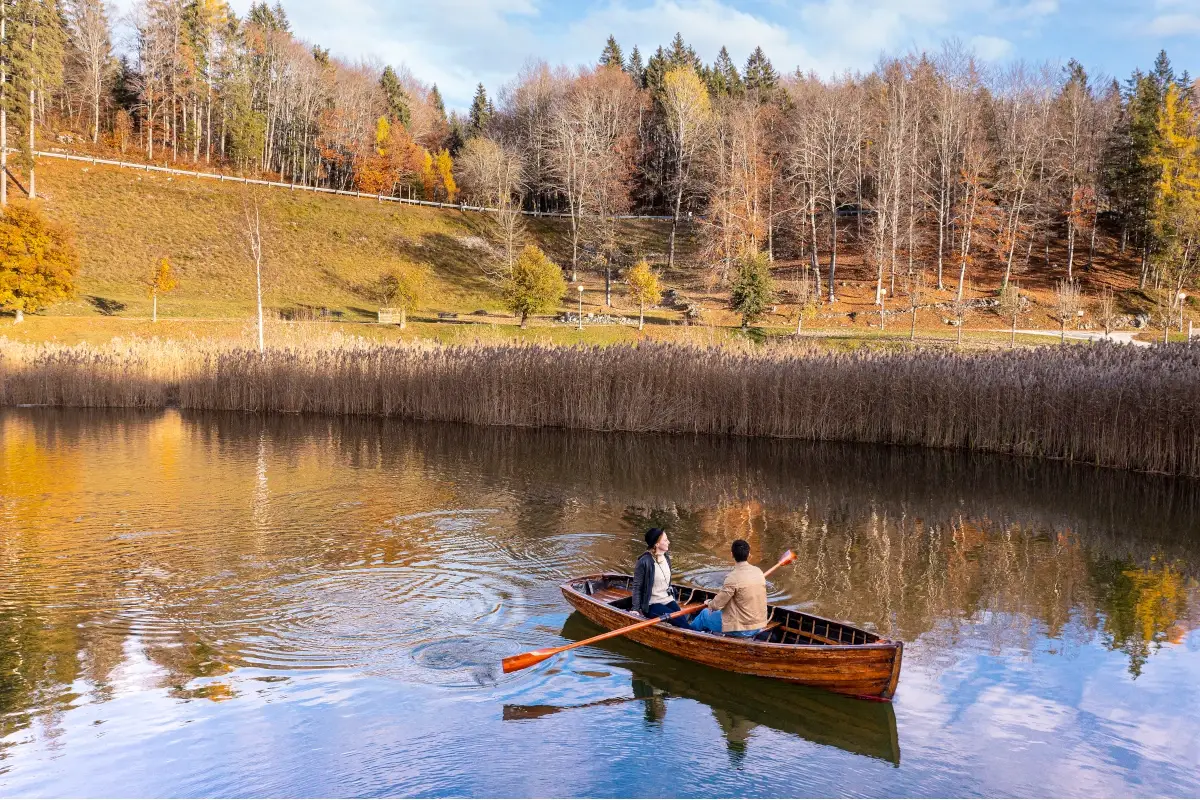 Alpe Cimbra, Altopiano di Lavarone, Lago di Lavarone. Foto: Alberto Bernasconi La magia dell&rsquo;autunno in Trentino