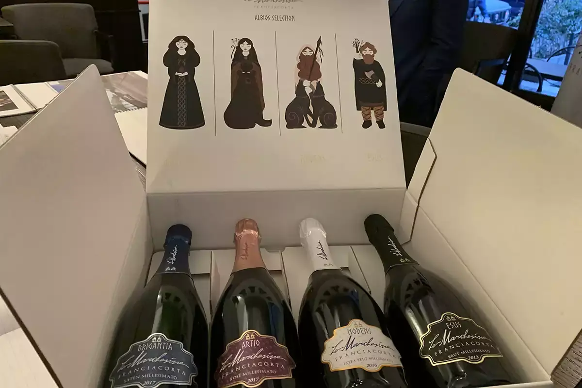 Albios Selection, la confezione a tiratura limitata con i quattro Millesimati La rivoluzione culturale de Le Marchesine