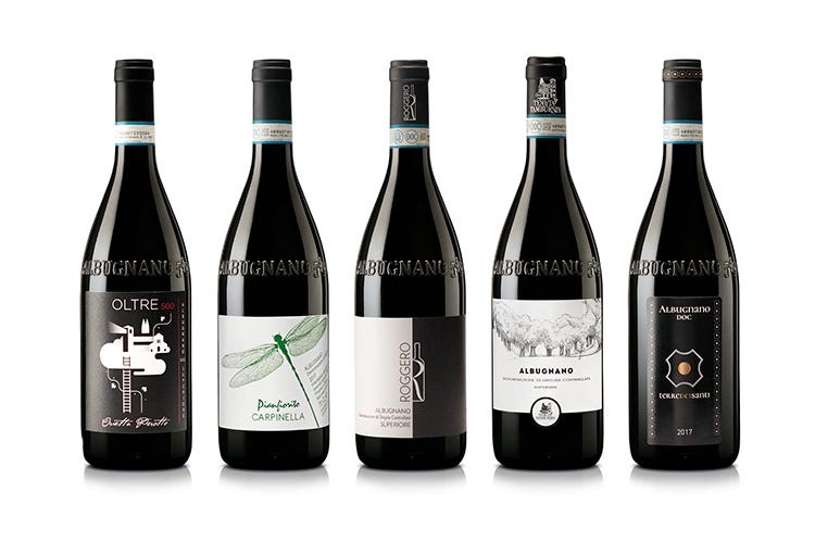 Quest'anno 10 su 13 produttori lanciano sul mercato le loro prime etichette col marchio - Albugnano 549 da uve Nebbiolo Le prime bottiglie sul mercato