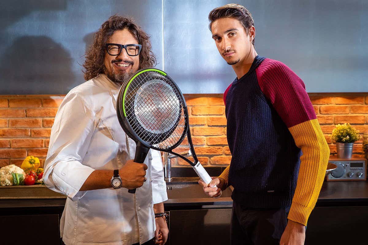 Lo chef Alessandro Borghese e il tennista torinese Lorenzo Sonego si cimentano in un divertente spot tv realizzato dal Consorzio dell&rsquo;Asti Spumante e del Moscato d&rsquo;Asti &pound;$It&rsquo;s time to celebrate!$&pound; Con Asti Spumante e Moscato d&rsquo;Asti