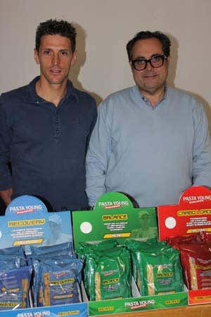 da sinistra: Alessandro Degasperi e Gianluigi Peduzzi (presidente di La Rustichella d'Abruzzo)