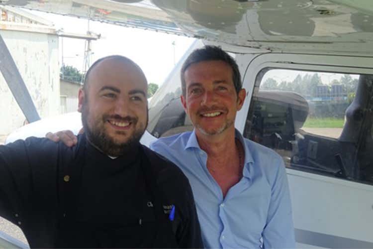 Alessandro Martinelli e Lorenzo Malafarina (foto: L'Eco di Bergamo)