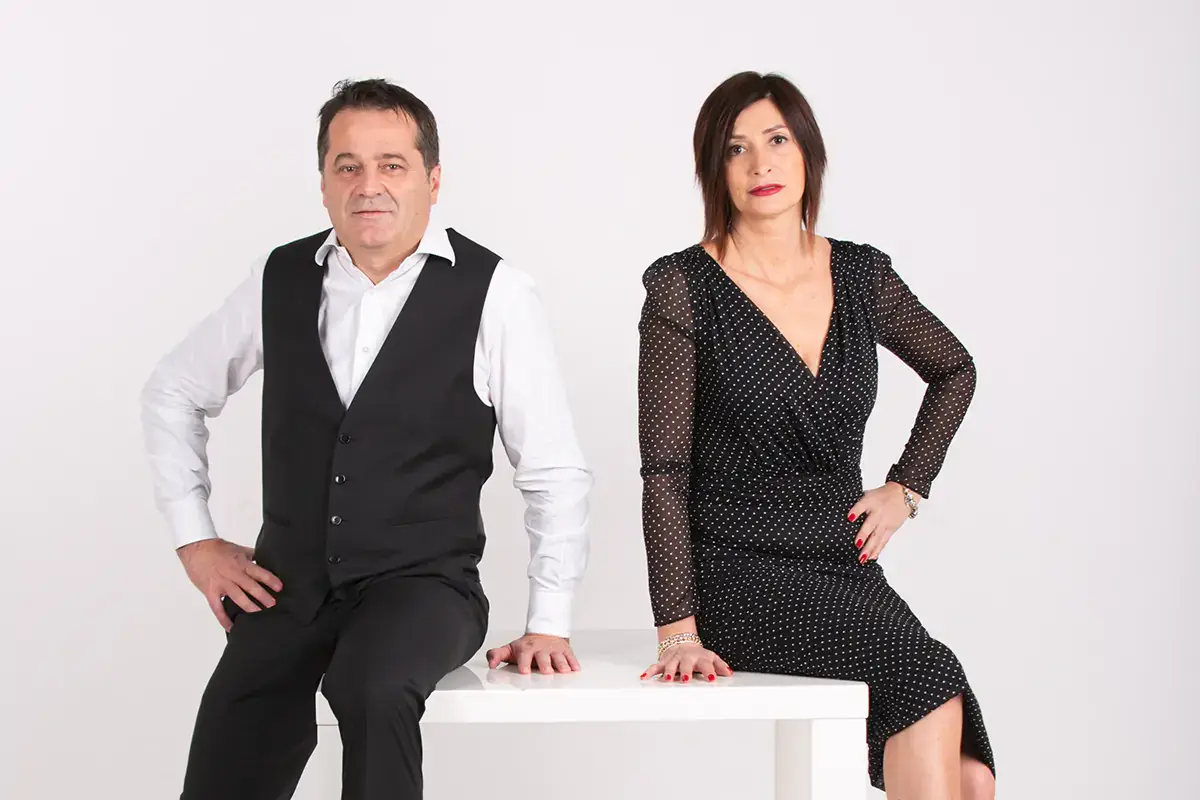 Da sinistra, Alessandro Vadagnini e Daniela Righi Golf sempre più strategico nello sviluppo di Mira Hotels