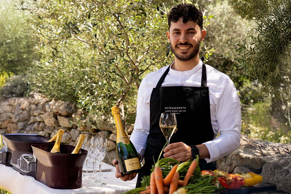 La carota secondo Krug: due interpretazioni d’autore per l'ingrediente dell’anno La carota secondo Krug: due interpretazioni d’autore per l'ingrediente dell’anno