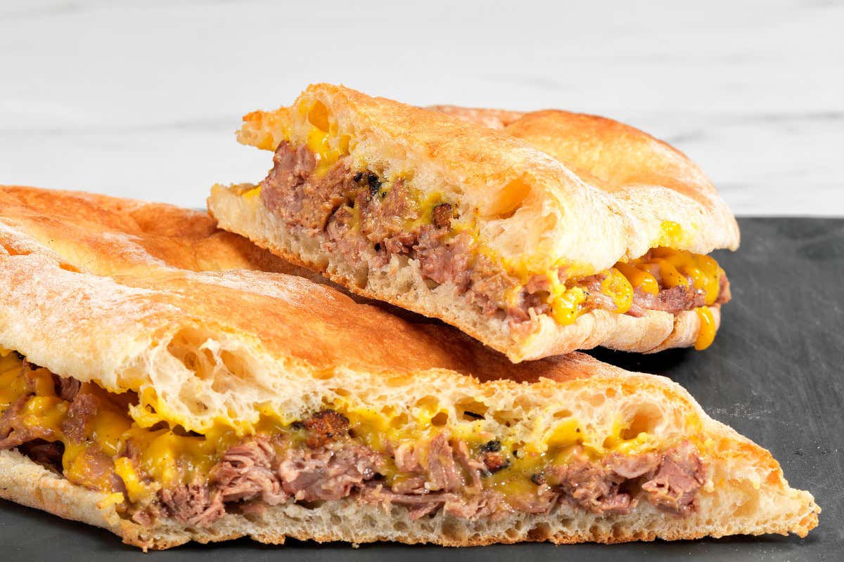 Alessandro Resta porta la carbonara nel Sandwich Scrocchiarella classica 12 x 28 (Phototecnica) AB Mauri - da finire