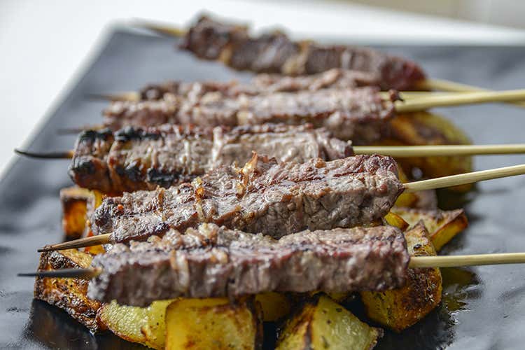 (Alla griglia, versione street food o creativa Carne al top a Chiancheria Gourmet Roma)