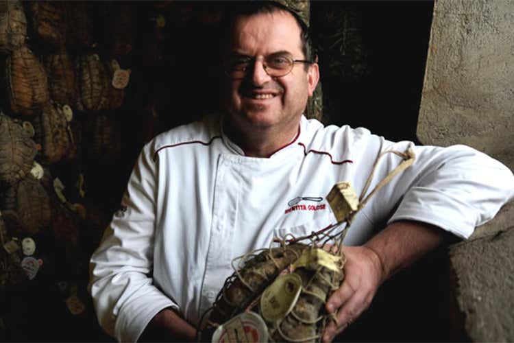 Allevatori, norcini e cuochi di Chef to chef alla 4&ordf; edizione di Salumi da Re