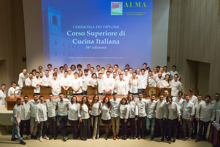 Alma, 77 diplomi di Cuoco professionista Mattia Fornaser, miglior studente